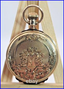 Scarce! Brooklyn Watch Case Co Wheat Grade 14K/8K Gold 6s Hunting Case SB4