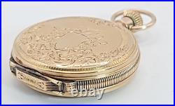 Scarce! Brooklyn Watch Case Co Wheat Grade 14K/8K Gold 6s Hunting Case SB4