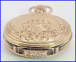 Scarce! Brooklyn Watch Case Co Wheat Grade 14K/8K Gold 6s Hunting Case SB4
