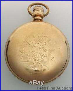 Scarce Oyster Case 1879 Appleton Tracy Waltham Dust Proof Antique Pocket Watch