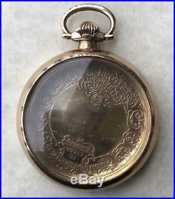 Scarce Pugh Bros Special Railroad Model 16 Size Gold Filled Pocket Watch Case