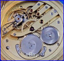 Schaffhausen International Watch Co Pocket Watch 14k Gold Hunter Case Working