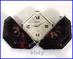 Seiko Momotaro vintage pocket face manual mechanical 17 jewels works red Japan