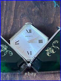Seiko Pocket Watch Wristwatch Mechanical Manual Rare Case Momotaro Japan