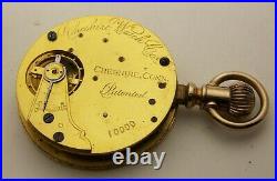 Serial Number 10,000 Cheshire Stem Attached Model in Near Mint Gold Filled Case
