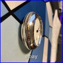 Serviced 1882 11j Illinois Lever Set Open Face Pocket Watch Coin Silver Case