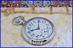 Serviced 1919 Waltham Swing-Out Case 16 Size Pocket Watch