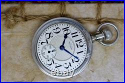 Serviced 1919 Waltham Swing-Out Case 16 Size Pocket Watch
