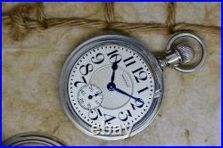Serviced 1919 Waltham Swing-Out Case 16 Size Pocket Watch