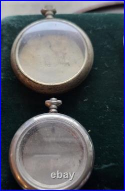 Set Of 6 Antique Collection Pocket Watch Cases