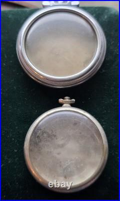 Set Of 6 Antique Collection Pocket Watch Cases