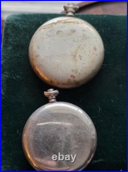 Set Of 6 Antique Collection Pocket Watch Cases