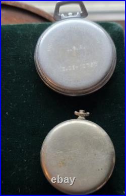 Set Of 6 Antique Collection Pocket Watch Cases