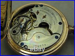 Seth Thomas 18s 14k over 8k Gold Pocket Watch With BWC Co. Granger Hunter Case