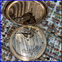 Seth Thomas G Fill Case Pocket Watch WithRoman Num model# 820420, Serial #1212053
