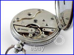 Silver Hunter Case Wm Meyerink & C° Cylinder Chinese Market Pocket Watch