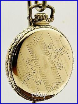 Size 16S Elgin Giant 5688217 10K Gold Filled Double Stock Pocket Watch Case