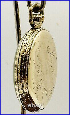 Size 16S Elgin Giant 5688217 10K Gold Filled Double Stock Pocket Watch Case