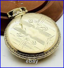 Size 16S Elgin Giant 5688217 10K Gold Filled Double Stock Pocket Watch Case