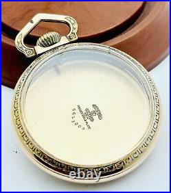 Size 16S Keystone Victory 5513207 10K Roll Gold Plate Waltham Pocket Watch Case