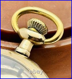Size 16S Wadsworth Pilot 1594724 25 Years Pocket Watch Case withdiamond