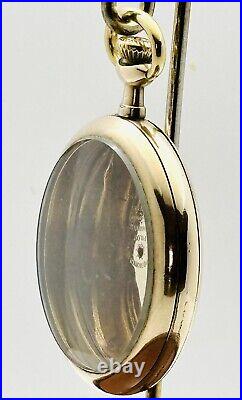 Size 16S Wadsworth Pilot 1594724 25 Years Pocket Watch Case withdiamond