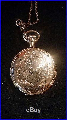 Southbend Hunters Case Pocket Watch (rare) Size 6 Grade 180 17 Jewels