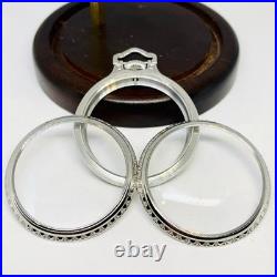 Stainless Steel 16S CWCCo Display Bar Over Crown BOC Pocket Watch Case S/NVSS004