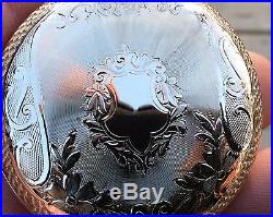 Stunning 1902 17 Jewel 16s Illinois Getty G/F Buck Hunter Case Pocket Watch