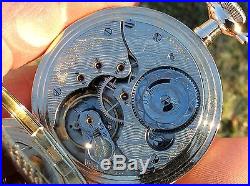 Stunning 1902 17 Jewel 16s Illinois Getty G/F Buck Hunter Case Pocket Watch