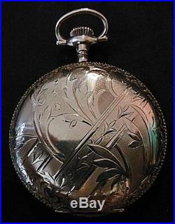 Stunning 1906 Gold Waltham Pocket Watch With Display Case
