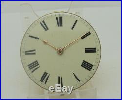 Superb 1818 silver fusee rack-lever pair-case pocket watch in V. G. Ticking order