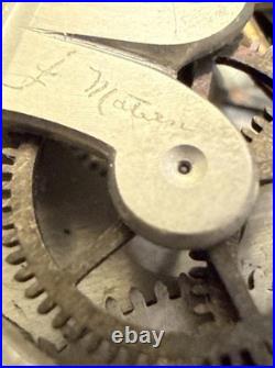 Swiss 0.800 Silver Pocket Watch Case Only EXTRA Switzerland