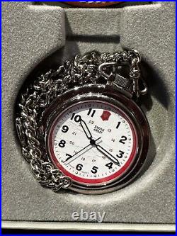 Swiss Army Pocket Watch With Case And Box