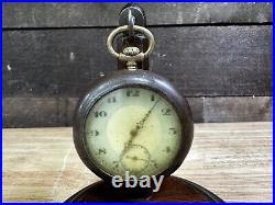 Swiss Pocket Watch With Travel Case