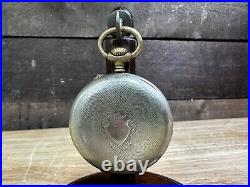 Swiss Pocket Watch With Travel Case