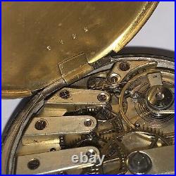 TOBIAS LONDON SILVER CASE POCKET WATCH 13j Anchor Escapement SN3192 Not Working