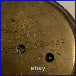 TOBIAS LONDON SILVER CASE POCKET WATCH 13j Anchor Escapement SN3192 Not Working