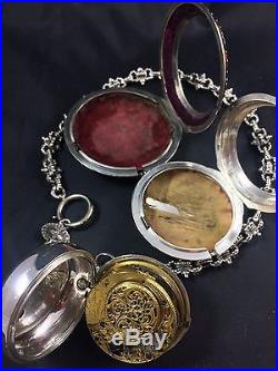 Tortoise Triple Case Verge Fusee Pocket Watch George Prior For Ottoman Market
