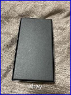 TUDOR Watch Travel Storage Case Black Leather Red Fabric Pouch In Box