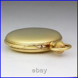 T. Gaunt & Co. Dial 18K Yellow Gold Hunting Case Quarter Repeater Pocket Watch