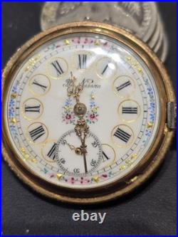 The Nassau Pocket Watch Antique Hunter Case BEAUTIFUL