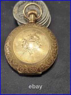 The Nassau Pocket Watch Antique Hunter Case BEAUTIFUL