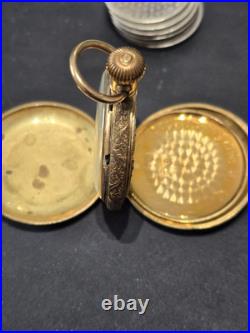 The Nassau Pocket Watch Antique Hunter Case BEAUTIFUL