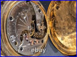 The Nassau Pocket Watch Antique Hunter Case BEAUTIFUL