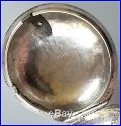 Thomas Ganthome London Verge Fusee Silver Pair Cases 1710c