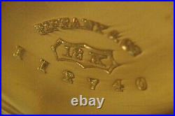 Tiffany & Co. 18KSolid Gold Hunter Case Pocket Watch Antique Manual 1920 46mm JP