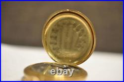 Tiffany & Co. 18KSolid Gold Hunter Case Pocket Watch Antique Manual 1920 46mm JP