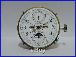 Tiffany quarters and minutes repeater Chronograph Pocket Watch, case for project