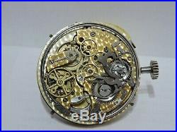 Tiffany quarters and minutes repeater Chronograph Pocket Watch, case for project